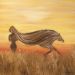 Anima libera - Una giovane fanciulla libera la sua anima 
e la fa galoppare tra i dorati campi di grano.